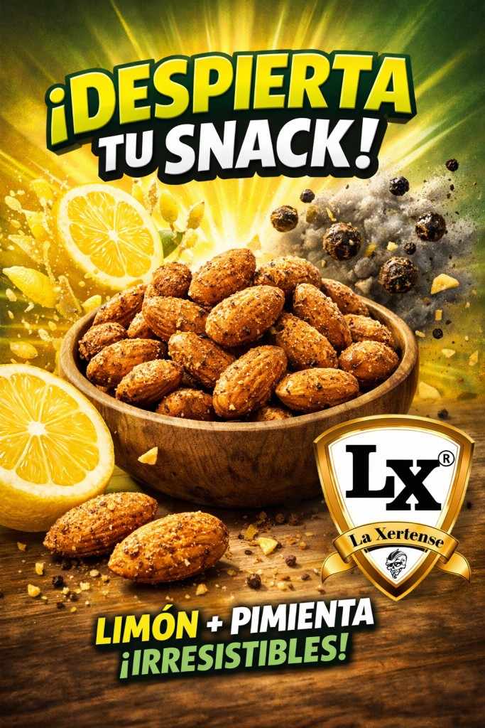 Aperitivos de limón y pimienta